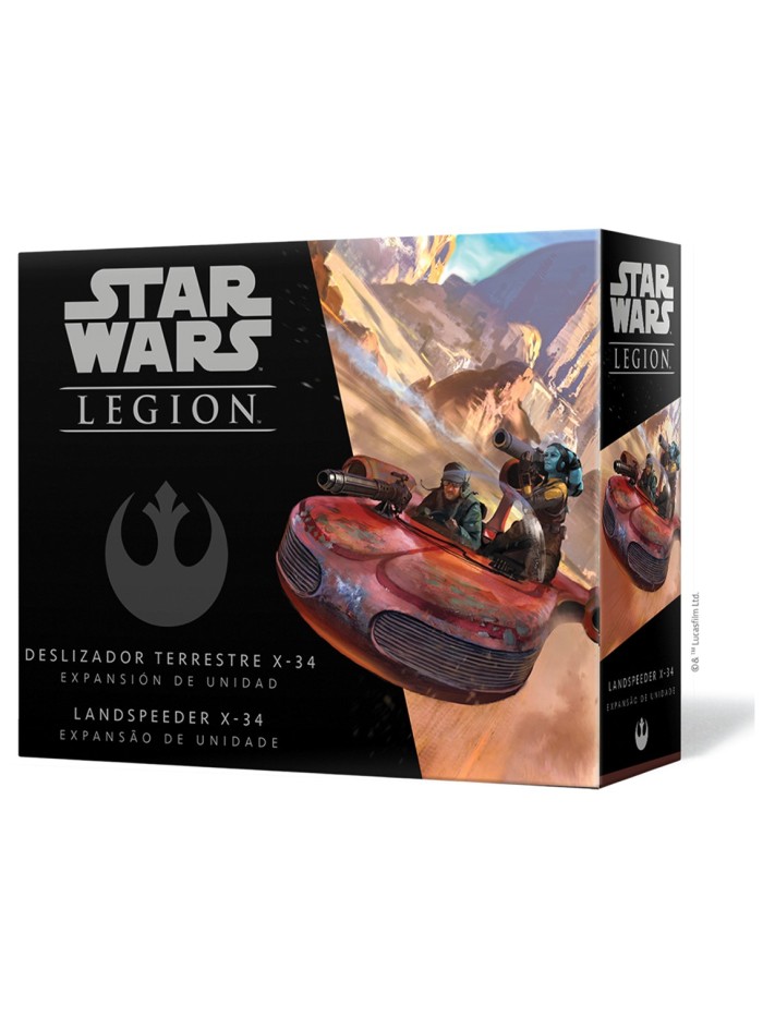 Juego de mesa star wars legion : deslizador terrestre x - 34 pegi 14 Juego de mesa star wars legion : deslizador terrestre x - 34 pegi 14
