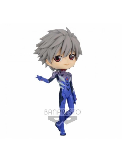 Figura banpresto q posket evangelion new theatrical edition kaworu nagisa plugsuit syle ver. b