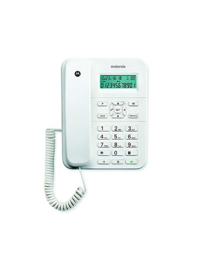 Telefono motorola ct202 blanco con display