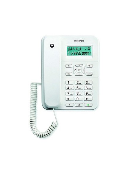 Telefono motorola ct202 blanco con display