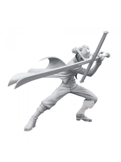 Figura banpresto one piece battle record collection dracule mihawk 13cm