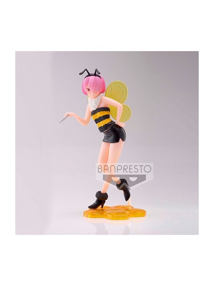 Figura banpresto re zero starting life in another world ram fairy elements Figura banpresto re zero starting life in another world ram fairy elements