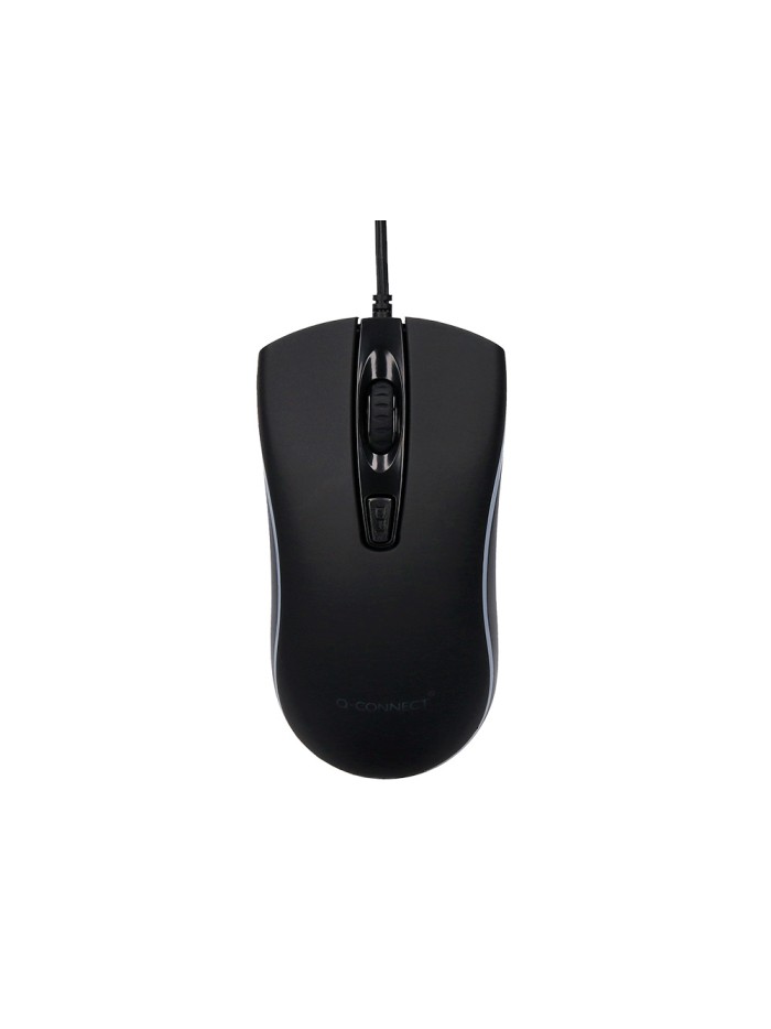 Raton q-connect gaming optico con cable 800/1200/1600 dpi 4 botones iluminacion led negro Raton q-connect gaming optico con cable 800/1200/1600 dpi 4 botones iluminacion led negro
