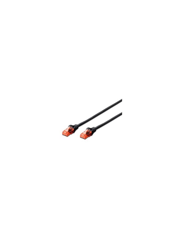 Cable red ewent latiguillo rj45 utp cat6 3m negro Cable red ewent latiguillo rj45 utp cat6 3m negro