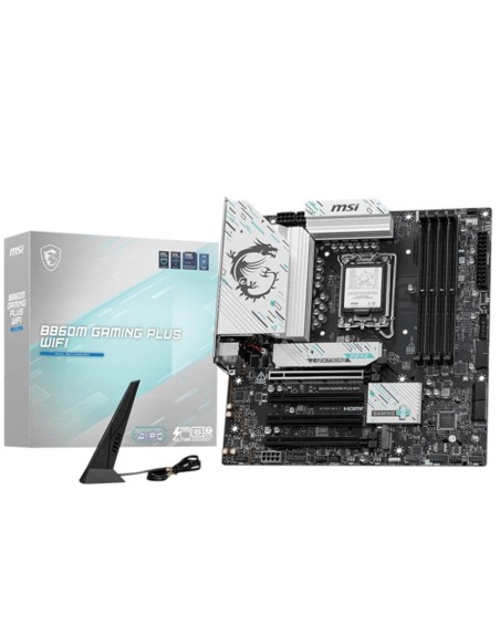 Placa base msi b860m gaming plus wifi matx ddr5 lga 1851