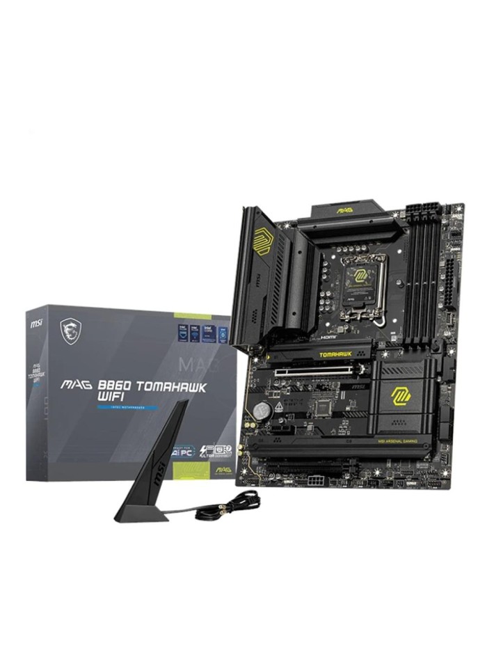 Placa base msi mag b860 tomahawk wifi atx - 4x ddr5 - lga 1851 Placa base msi mag b860 tomahawk wifi atx - 4x ddr5 - lga 1851
