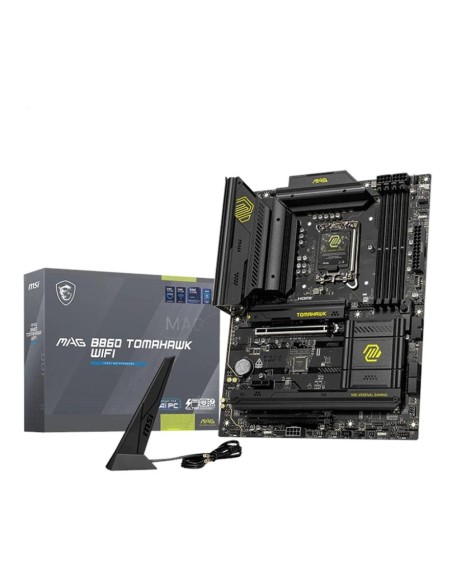 Placa base msi mag b860 tomahawk wifi atx - 4x ddr5 - lga 1851