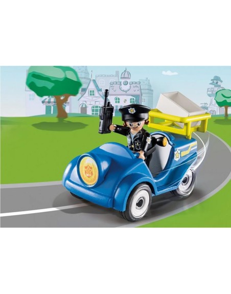 Playmobil duck on call mini coche de policia