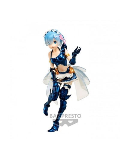 Figura banpresto re:zero chronicle exq - rem vol.4 maid armour ver.