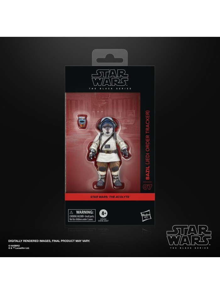 Figura hasbro star wars: the acolyte bazil (jedi order tracker) Figura hasbro star wars: the acolyte bazil (jedi order tracker)