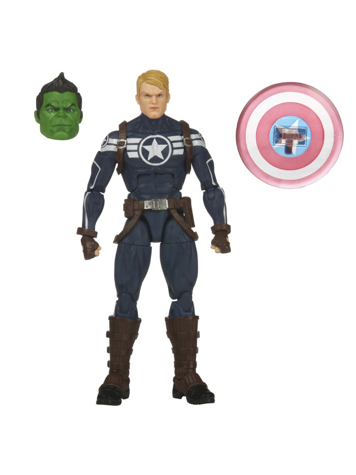 Figura hasbro marvel legends series comandante rogers Figura hasbro marvel legends series comandante rogers