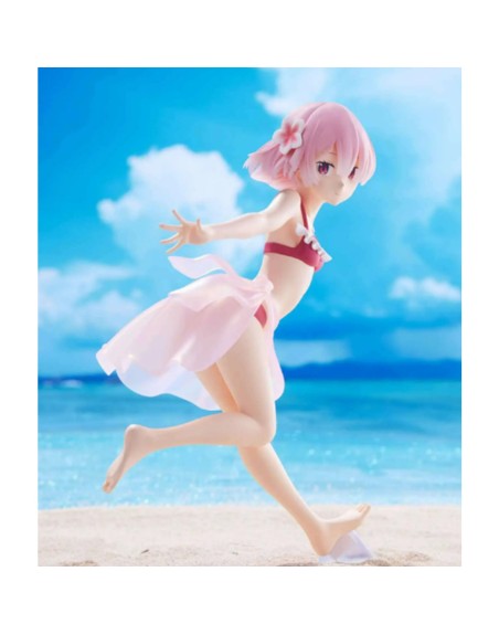 Figura banpresto re: zero starting life in another world ram celestial