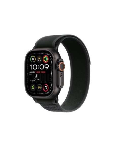 Smartwatch apple watch ultra 2 gps + cell 49mm black titanium trail loop s - m