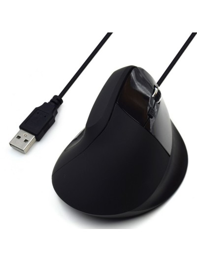 Mouse raton vertical ergonomico ewent ew3157 usb - 1800dpi - negro