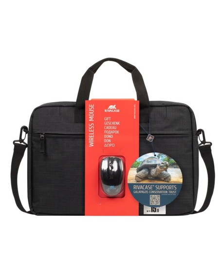 Maletin rivacase 8038 para portatil 15.6 pulgadas + mouse raton inalambrico