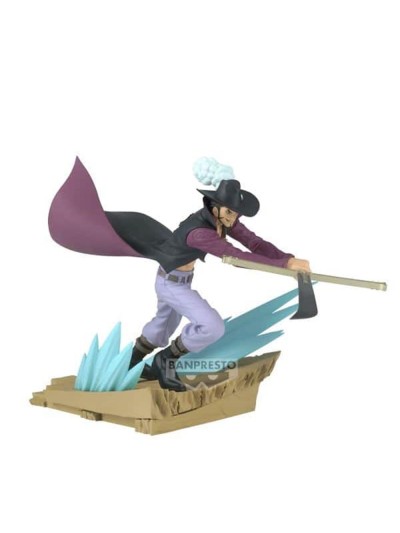 Figura banpresto one piece senkozekkei dracule mihawk 12cm