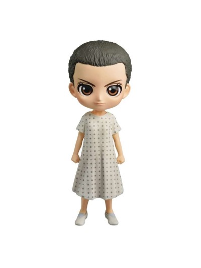 Figura banpresto q posket stranger things eleven con bata