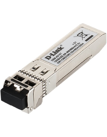 Adaptador sfp+ d - link dem - 431xt 10gbase - sr multimodo 300m fibra optica
