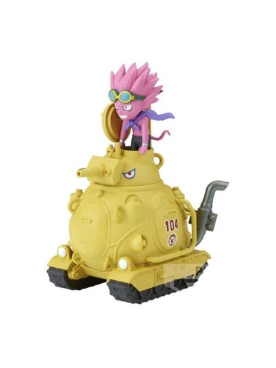 Figura banpresto sand land mega world collectable army tank corps n0. 104 13cm