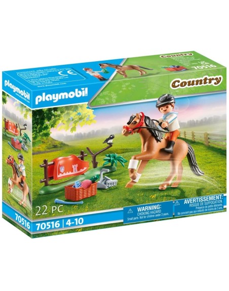 Playmobil coleccionable pony connemara