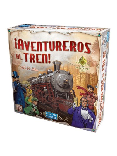 Juego de mesa aventureros al tren pegi 8