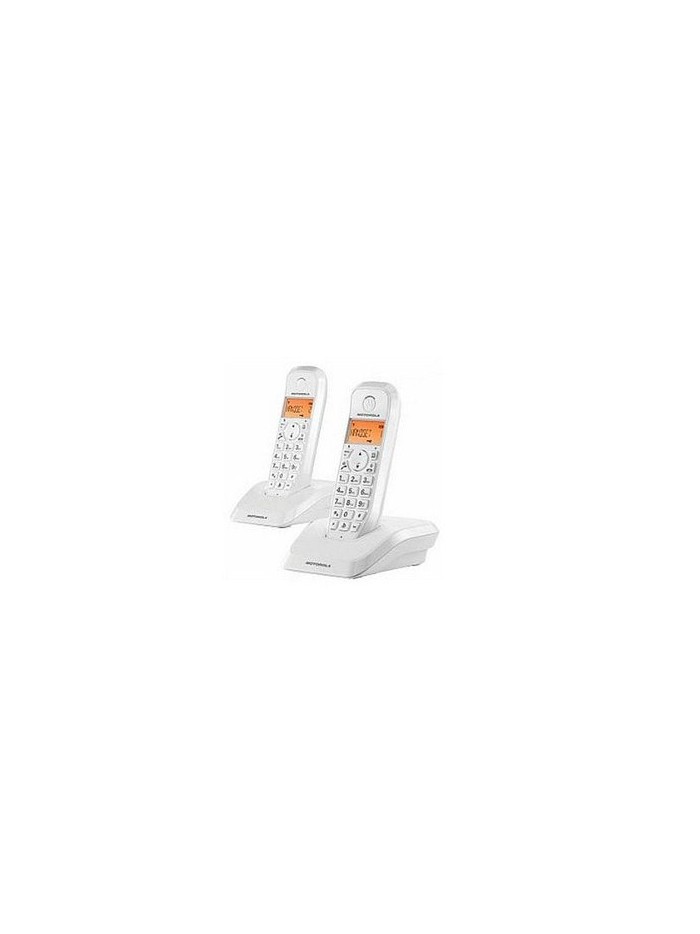 Telefono motorola s1202 wireless inalambrico duo blanco Telefono motorola s1202 wireless inalambrico duo blanco