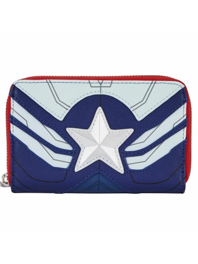 Cartera loungefly marvel falcon capitán américa cosplay