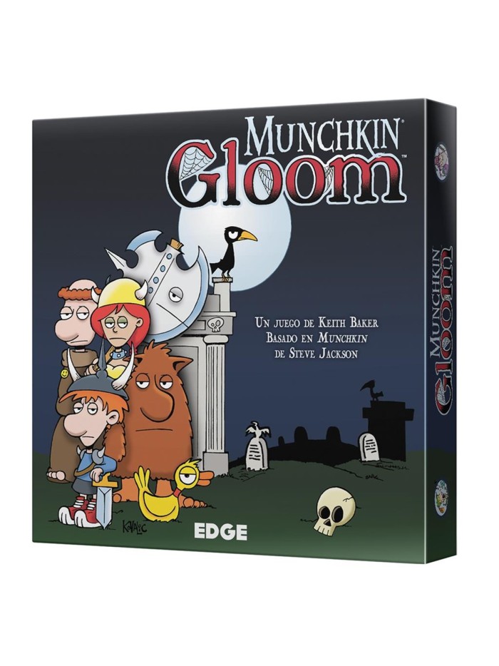 Juego de mesa munchkin gloom pegi 14 Juego de mesa munchkin gloom pegi 14