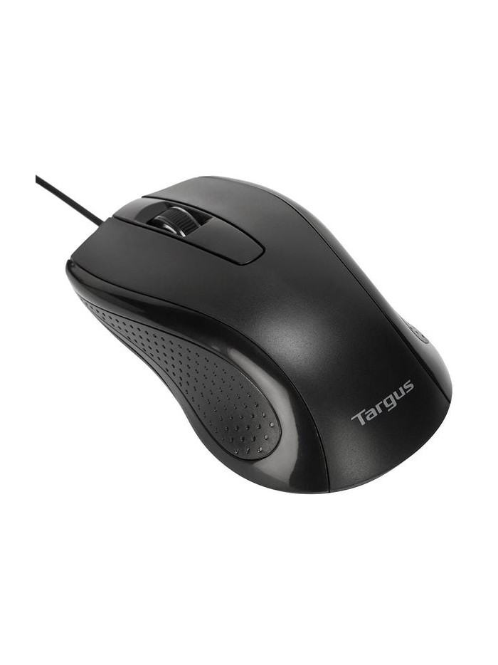 Raton optico targus usb 1000dpi antimicrobiano negro Raton optico targus usb 1000dpi antimicrobiano negro