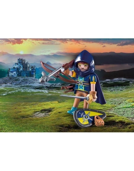 Playmobil novelmore - gwynn con equipo de combate