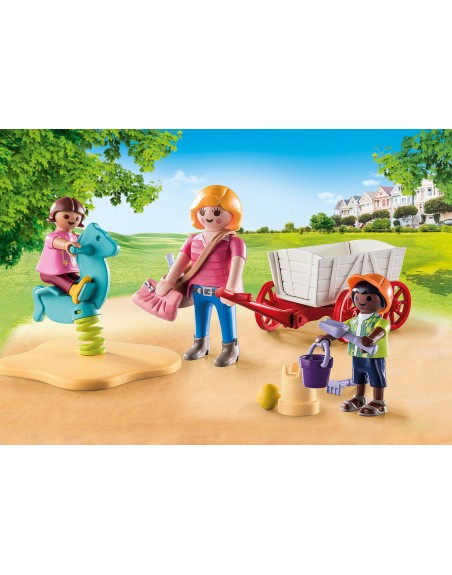 Playmobil starter pack educadora con carrito