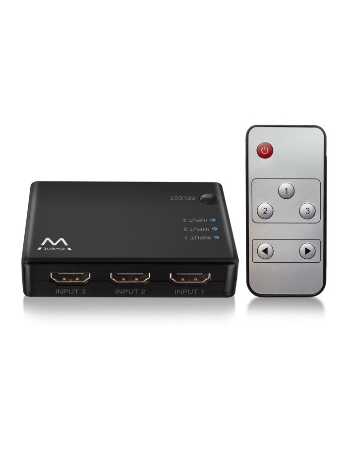 Switch hdmi ewent ew3730 4k 3 x 1 Switch hdmi ewent ew3730 4k 3 x 1