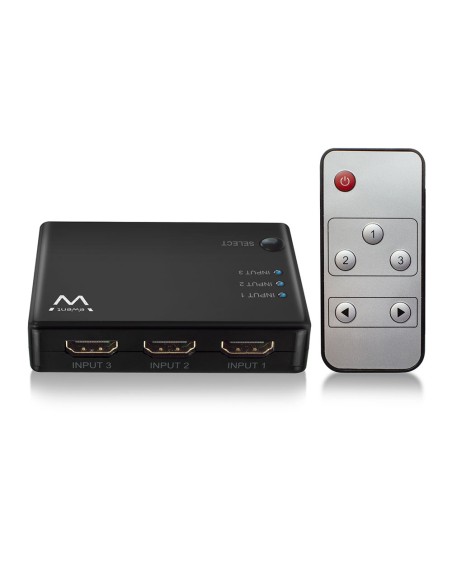 Switch hdmi ewent ew3730 4k 3 x 1