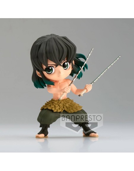 Figura banpresto q posket kimetsu no yaiba demon slayer inosuke hashibira ii ver. b