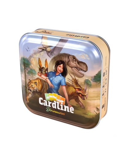 Juego de mesa cardline dinosaurios edad recomendada 7 años