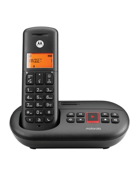 Telefono motorola dect e211 wireless inalambrico con contestador