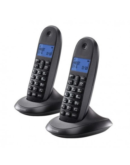 Telefono motorola duo c1002 gris