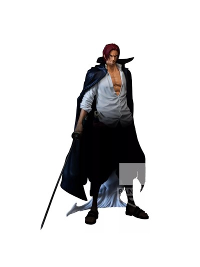 Figura banpresto one piece premium shanks the anime 30cm