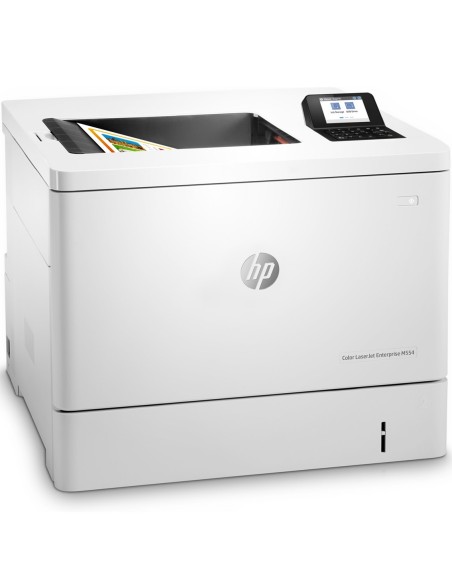 Impresora hp laser color laserjet enterprise m554dn a4 - 35ppm - 1gb - usb - red - duplex impresion