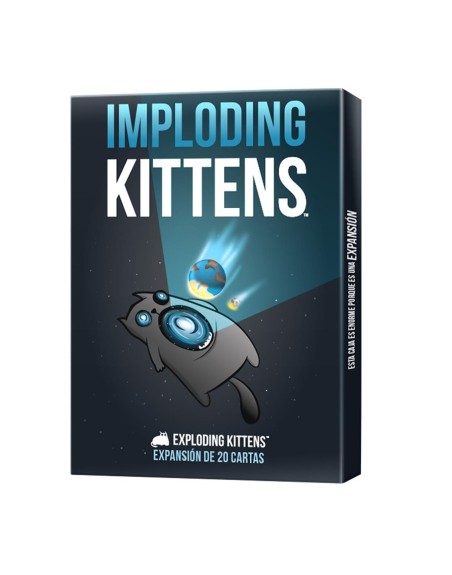 Juego de mesa asmodee imploding kittens pegi 7