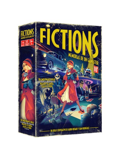 Juego de mesa fictions: memorias de un gangster