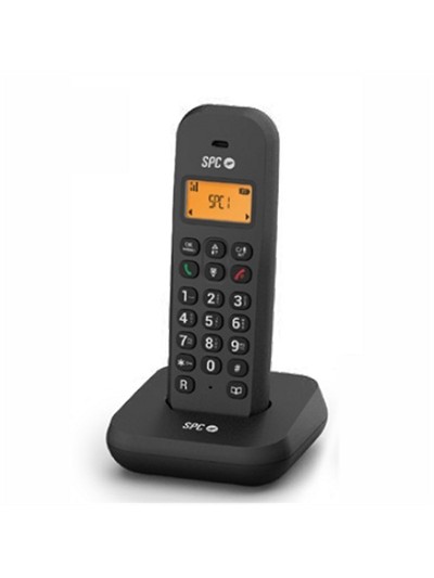 Telefono inalambrico spc dect keops negro - 50 contactos