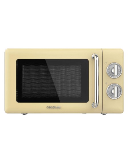 Microondas cecotec proclean 3110 retro yellow 20l 700w