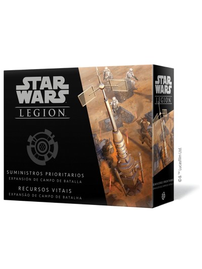 Juego de mesa star wars legion : suministros prioritarios pegi 14