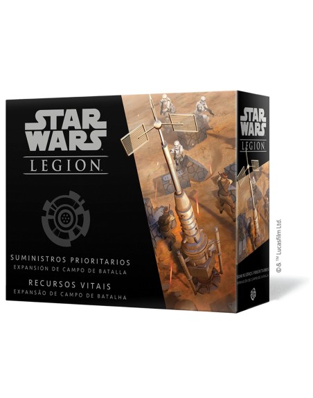 Juego de mesa star wars legion : suministros prioritarios pegi 14