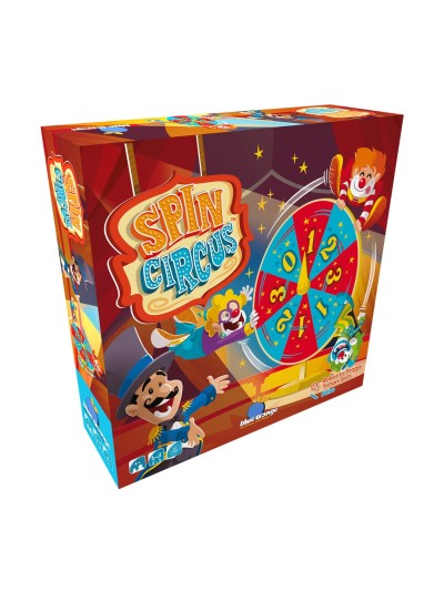 Juego de mesa spin circus edad recomendada 4 años