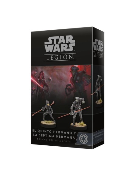 Juego de mesa star wars legion el quinto hermano y la septima hermana edad recomendada 14 años