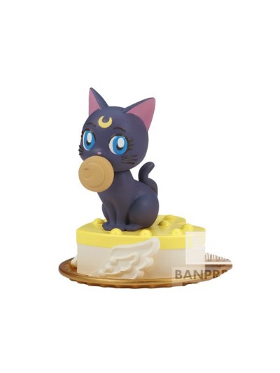 Figura banpresto pretty guardian sailor moon cosmos paldolce collection luna 6cm