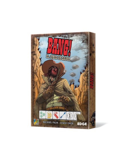 Juego de mesa asmodee bang el juego de dados pegi 8