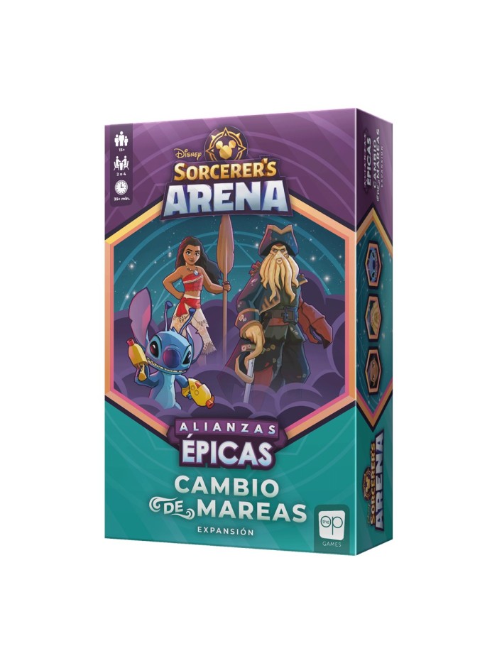 Juego de mesa disney sorcerer arena cambio de mareas expansion edad recomendada 13 años Juego de mesa disney sorcerer arena cambio de mareas expansion edad recomendada 13 años